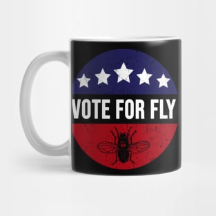 Vote For Fly - Mike Pence Fly On Head Funny Mug
